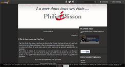 Desktop Screenshot of philip-plisson-blog.com